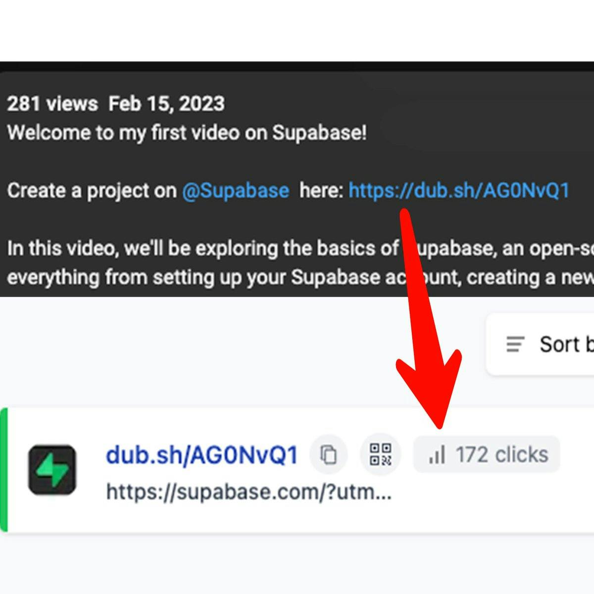 Thanks to @steventey for @dubdotsh ! My link to create a @supabase project is working 🥰 